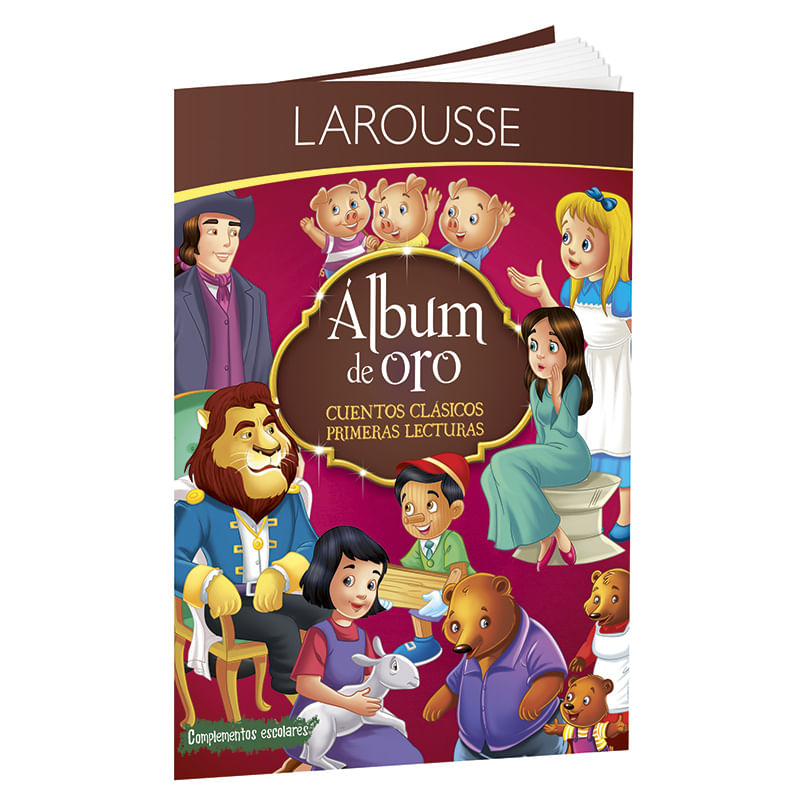 LIBRO PRIMERAS LECTURAS CUENTOS CLASICOS ALBUM DE ORO