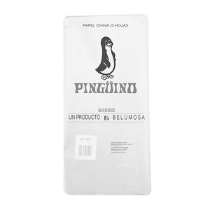 Papel China Blanco 50X75Cm Con 3 133-01