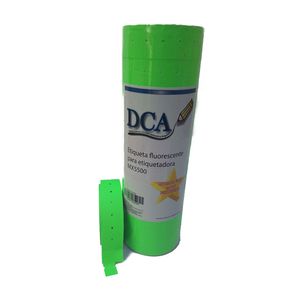 Etiqueta Verde 1Linea Marca Precios Con 10 Rollos Emp08Fvde