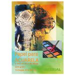 BLOCK ACUARELA CREMA C/15HJAS