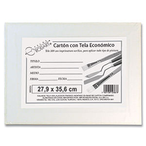 Lienzo Para Pintura 27.5X35Cms 123897