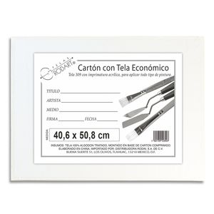 Lienzo Para Pintura 40X50Cms 12262