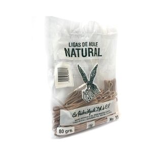 Liga Hule Natural # 33 Bolsa 80Grs 33Bol