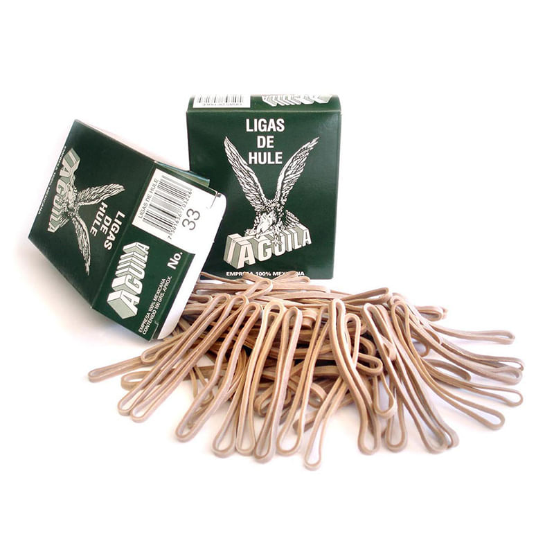 LIGA HULE NATURAL #33 CAJA 100GRS