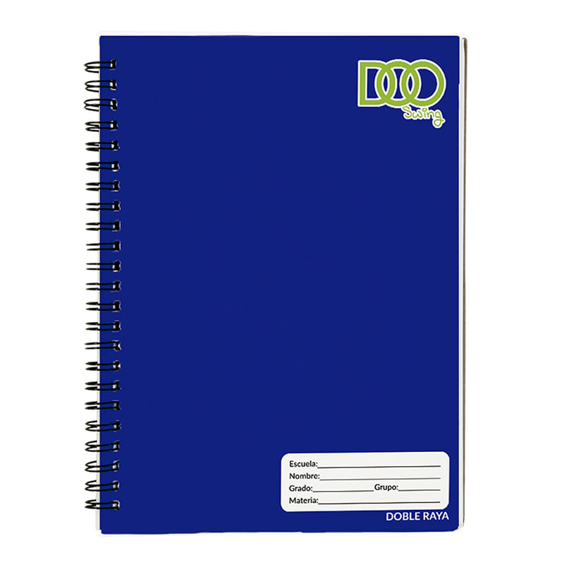 CUADERNO PROFESIONAL 100H D/R DOO SWING COLS