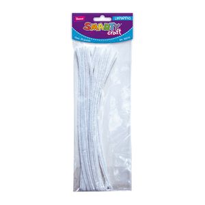 Limpiapipas Color Blanco C/20Pzas 50215