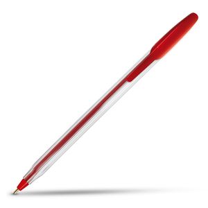 Boligrafo Mediano Ofix Stick Rojo Suave Escritura Ofix-12Rc