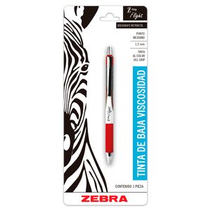 Boligrafo Mediano Retractil Rojo Flight Blt 7925-12