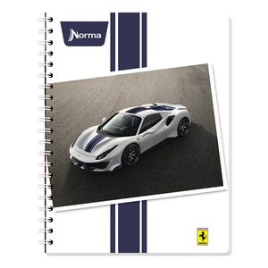 Cuaderno Profesional 160H Rayas 5Mat Ferrari Db 534039