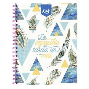 Cuaderno Profesional 200H Rayas 5Materias Kiut 533753