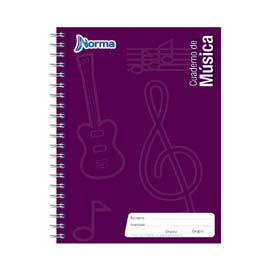 CUADERNO PROFESIONAL 80H PAUTADO MUSICA
