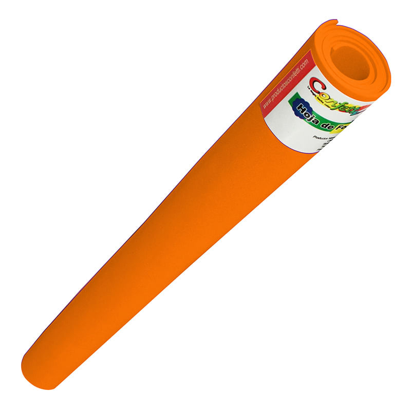 FOAMI NARANJA 45X60CM C/1
