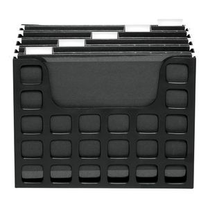 Organizador Carta Negro Con 5 Fold Colgante 23013