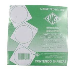 Sobre Para Cd Blanco 50Pzas Sobre P/Cd