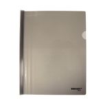 FOLDER CARTA PLASTICO CON COSTILLA HUMO PAQUETE C/5PZAS