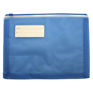 SOBRE BOLSA CARTA CON CIERRE HORIZONTAL PLASTICO