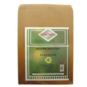 Sobre Bolsa Carta Kraft 50 Pzas Eco-K 6