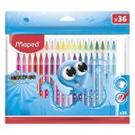 MARCADOR BASE AGUA DELGADO CON 36PZAS COLOR'PEPS OCEAN