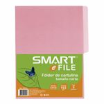 FOLDER CARTA ROSA CON 5PZAS