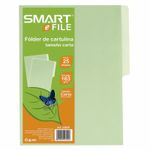 FOLDER CARTA VERDE CON 25 PZAS