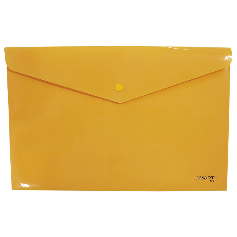 SOBRE BOLSA OFICIO CON BOTON HORIZONTAL PLASTICO AMLLO SOLIDO