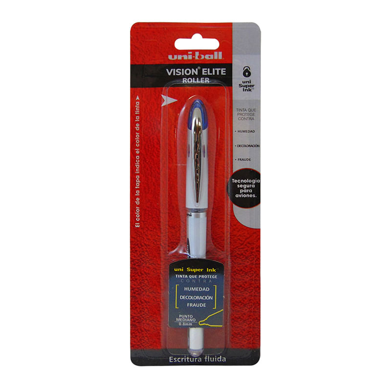 BOLIGRAFO ROLLER VISION ELITE 08 MM AZUL BLT