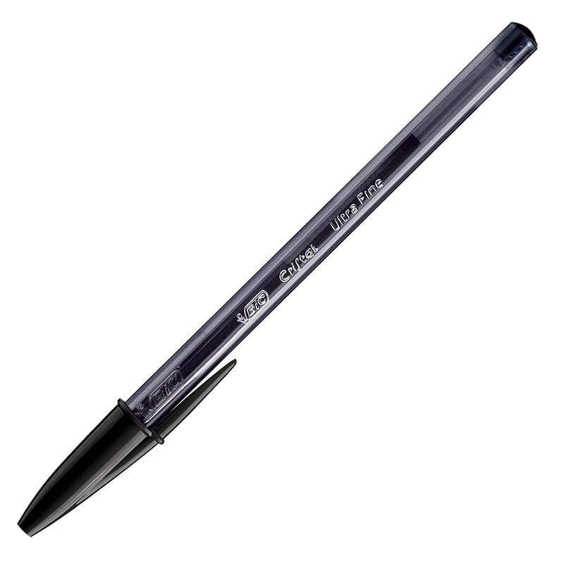 BOLIGRAFO ULTRAFINO STICK NEGRO PRECISION Y SUAVIDAD BIC