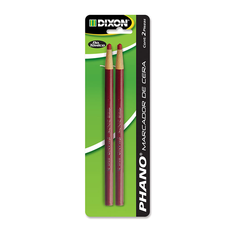 MARCADOR CERA ROJO PHANO CON 2PZAS BLT