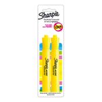 MARCADOR FLUORESCENTE AMARILLO CON 2 SHARPIE