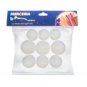BOLSA DE UNICEL MEDIANA C/9 PZAS