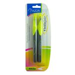 MARCADOR FLUORESCENTE DELG AMARILLO CON 2 VISION JR