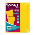 FOLDER INTENSO CARTA AMARILLO C/5PZAS