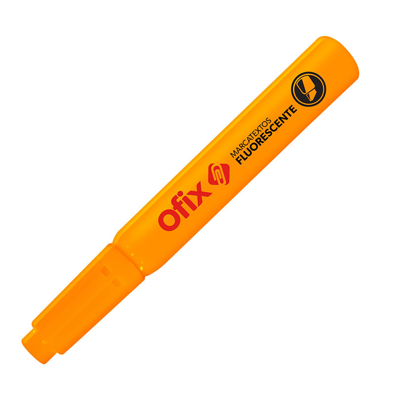 MARCADOR FLUORESCENTE OFIX NARANJA