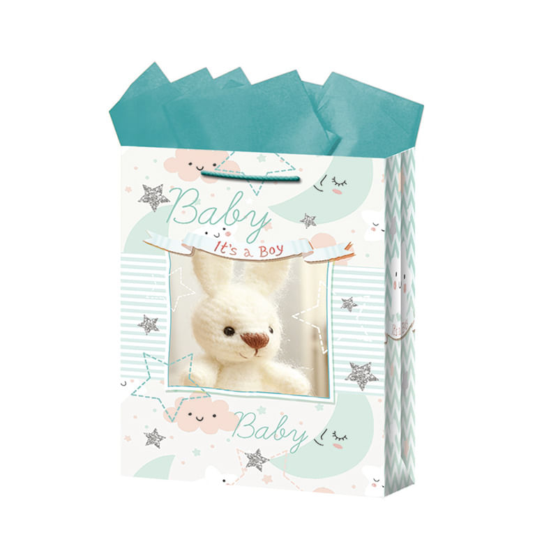 BOLSA REGALO MEDIANA BEBES