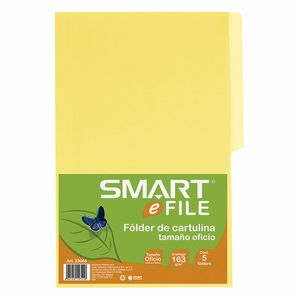 Folder Oficio Amarillo Con 5Pzas 23066
