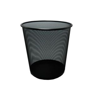 Bote Para Basura 16L Redondo Malla Negro Ne-165R