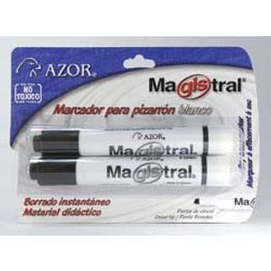 Marcador Para Pizarron Negro Con 2 Magistral 301.832Ne