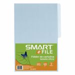 FOLDER OFICIO AZUL CON 5PZAS