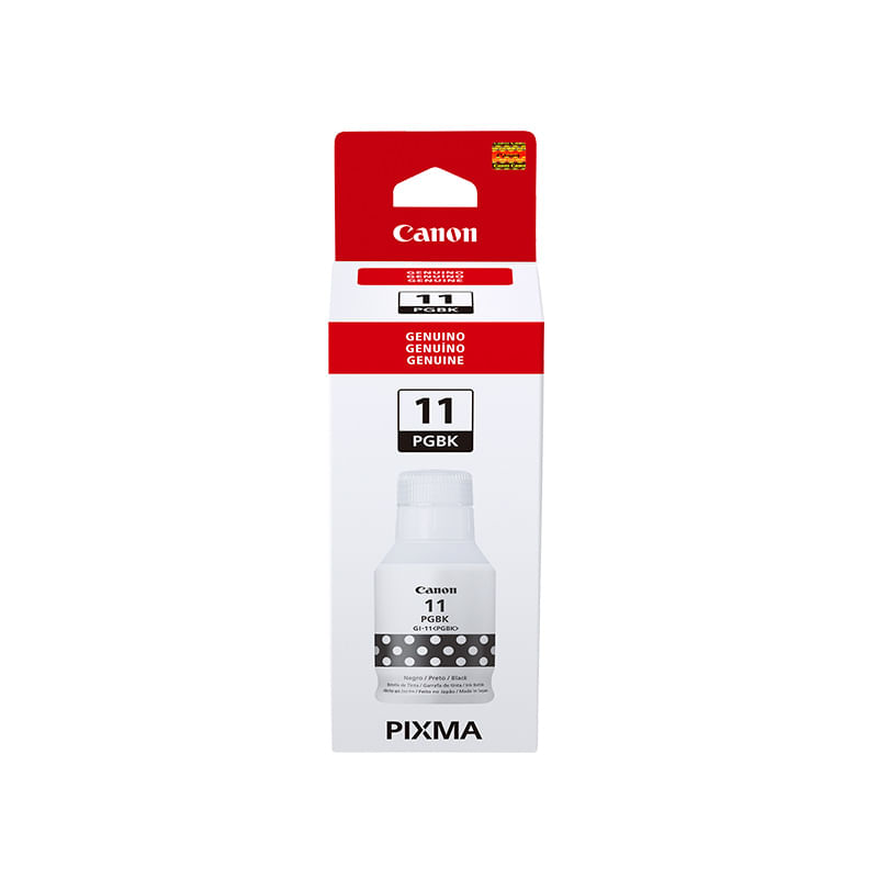 BOTELLA DE TINTA CANON GI-11BK NEGRO