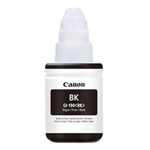 Botella De Tinta Canon Gi 190Bk Negro 0667C001Ab