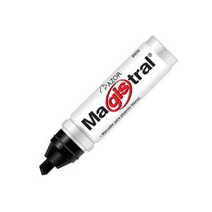 Marcador Para Pizarron Negro Aluminio Magistral 301.830-12Ne