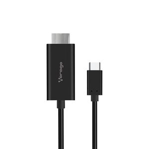 Cable Usb Tipo C A Hdmi 1.8M Negro Cab-304