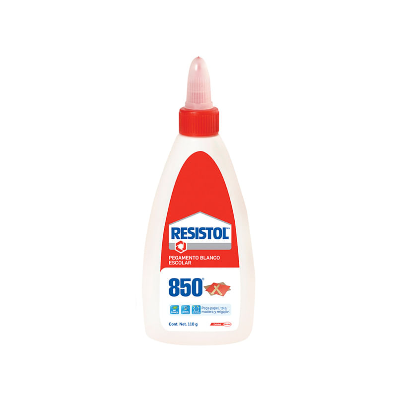 PEGAMENTO BLANCO RESISTOL 850 110GRS GIRAPEGA