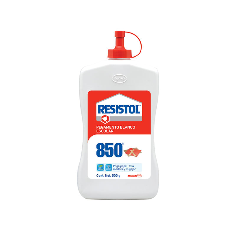 PEGAMENTO BLANCO RESISTOL 850 500GRS