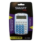 CALCULADORA BOLSILLO 8DIG PILAS DUO COLORS BLT