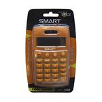 CALCULADORA BOLSILLO 8DIG SOLAR/PILAS NEON COOL COLORS BLT