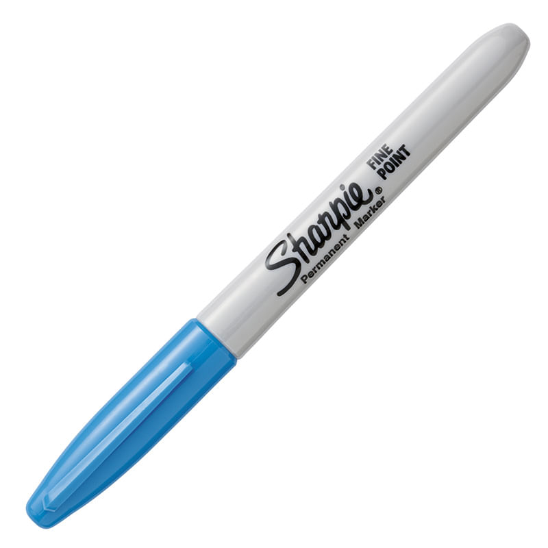 MARCADOR PERMANENTE FINO AZUL BRILLANTE COLOR BURST SHARPIE