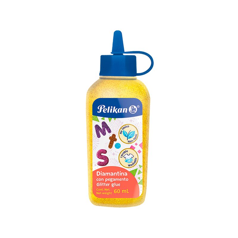 PEGAMENTO DIAMANTINA 60ML AMARILLO CLARO