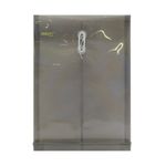 SOBRE BOLSA OFICIO CON RONDANA VERTICAL PLASTICO HUMO