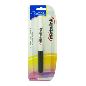 Marcador Permanente Fino Blanco Metalink Blt 301.30111